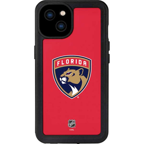 NHL Florida Panthers Logo iPhone 15 Plus Waterproof Case